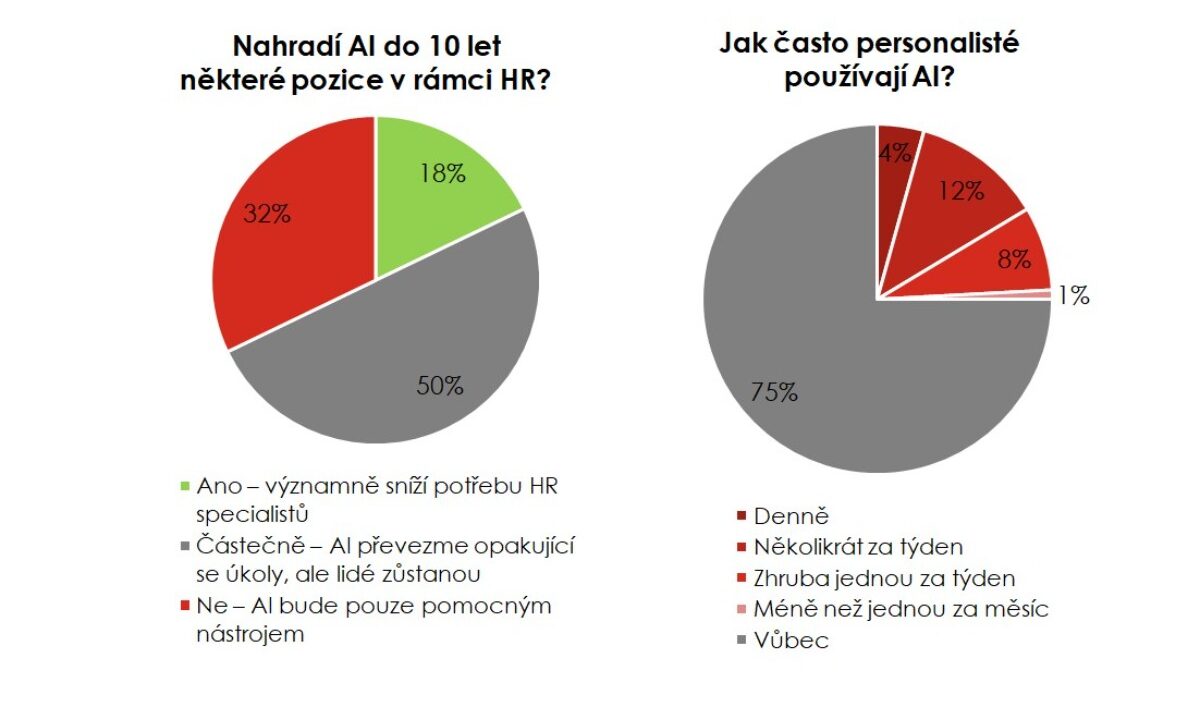 Umělá inteligenceproniká i do HR – ale pomalu. Využívá ji 25 % personalistů